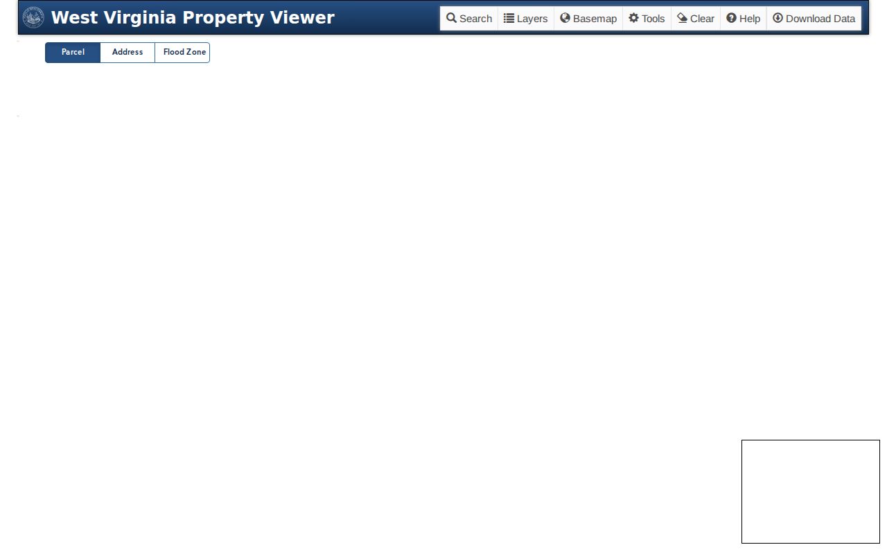 MapWV Brooke County property records parcel viewer with map and search results